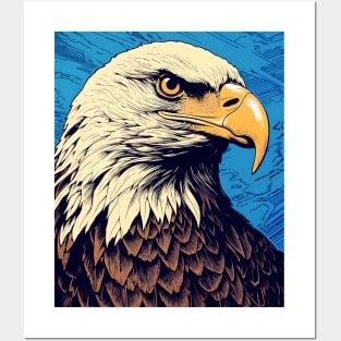 Majestic Bird of Prey Eagle Posters and Art